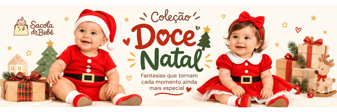Doce Natal com a Sacola do Bebê