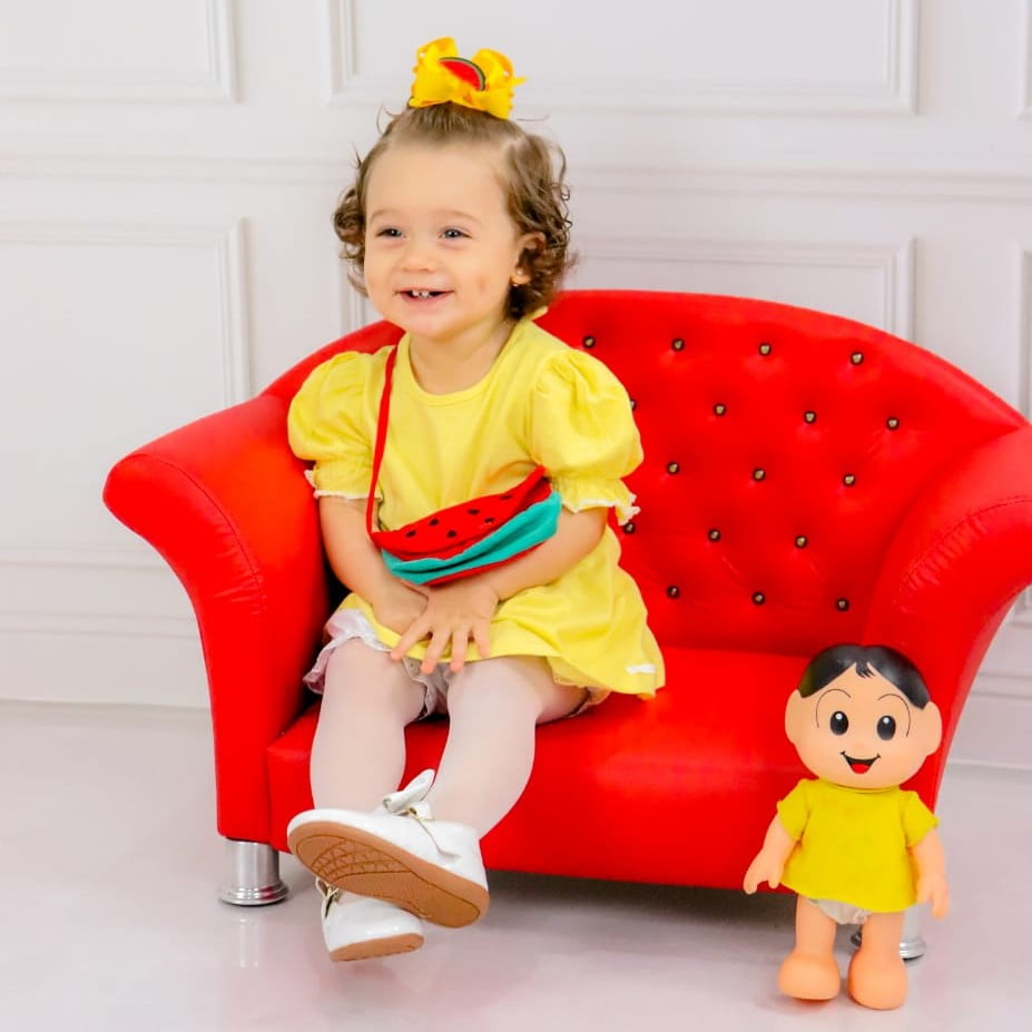 Roupa da best sale magali para bebe