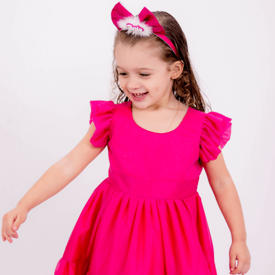 Vestido Infantil Barbie