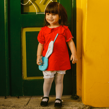 Roupa Copa Brasil Bebê Menina com Tiara - SACOLA DO BEBÊ