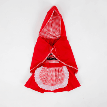 Fantasia Infantil Chapeuzinho Vermelho com Capa