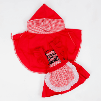 Fantasia Infantil Chapeuzinho Vermelho com Capa