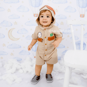 Encontre Roupa Fantasia Piloto Avião Macacão Bebê Infantil - Dangos  Importados - Sua Loja de Importados no Brasil!